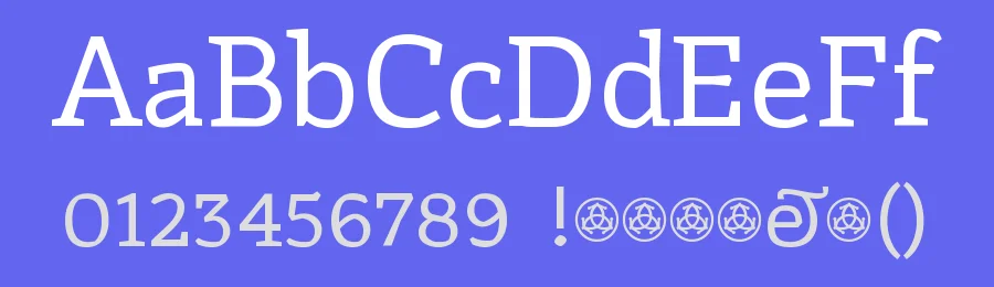 Calmadita by Dafne Martínez, Jorge George, Leonardo Delgado, Iordan Evair, Federico Biagioli — Slab Serif Font — thumbnail 3