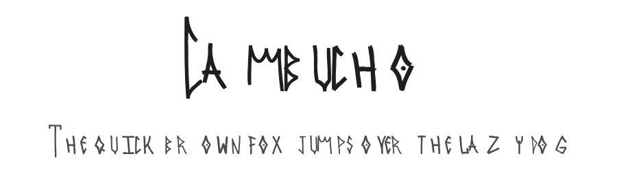 Cambucho by Gallardo, Gonzalo — Script Handwritten Font