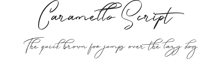 Caramello Script by Ferry Hadriyan (feydesign) — Script Handwritten Font