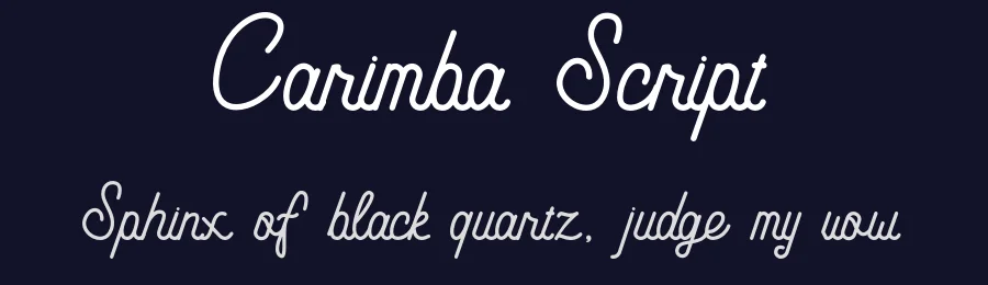 Carimba Script by HeyBrinc Studio — Script Handwritten Font — thumbnail 2