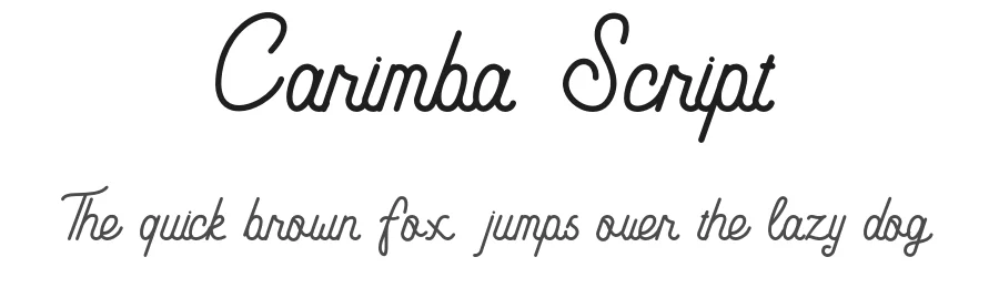 Carimba Script by HeyBrinc Studio β Script Handwritten Font