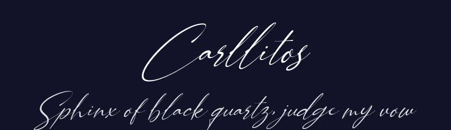 Carllitos by Bluestudio — Script Handwritten Font — thumbnail 2