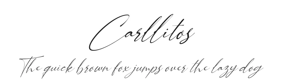 Carllitos by Bluestudio — Script Handwritten Font
