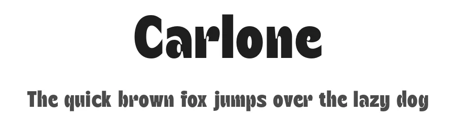 Carlone by Craft Supply Co — Sans Serif Font