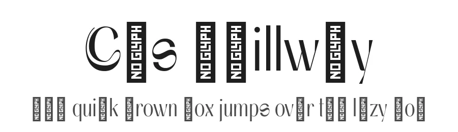 Cas Phillway by Casloop Team — Sans Serif Font