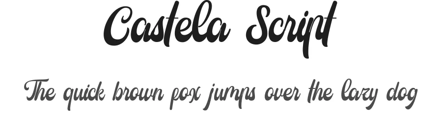Castela Script by Angin Studio — Script Handwritten Font