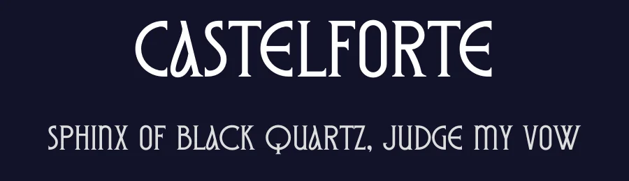Castelforte by Ivan Filipov, neogrey creative — Serif Font — thumbnail 2