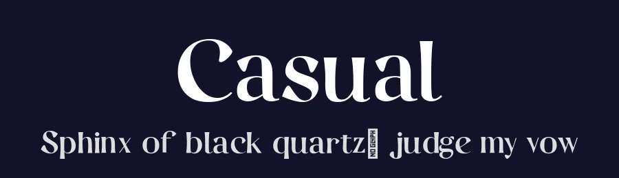 Casual — Sans Serif Font — thumbnail 2