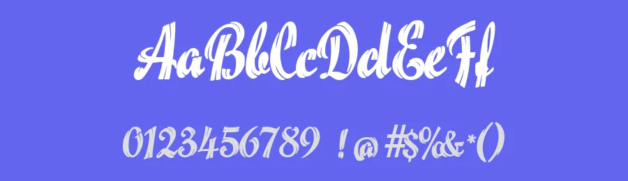 CAT Flamme by Digitized and Redrawn by Peter Wiegel, Catfonts.de — Script Handwritten Font — thumbnail 3