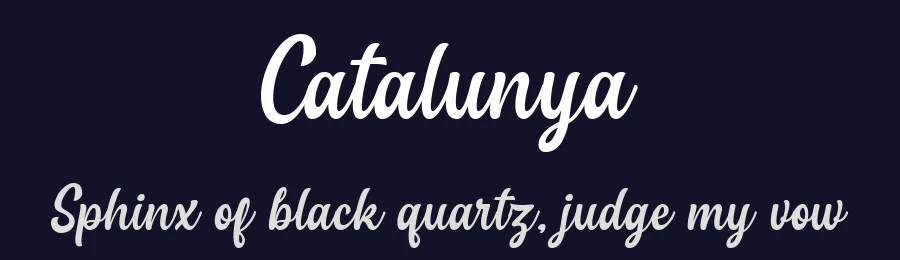 Catalunya by Ardian Nuvianto. 2019 — Script Handwritten Font — thumbnail 2