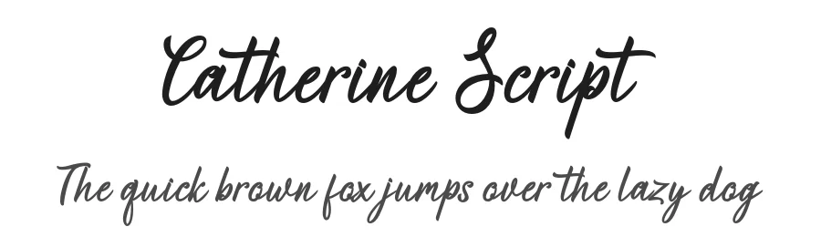 Catherine Script by Amarlettering — Script Handwritten Font