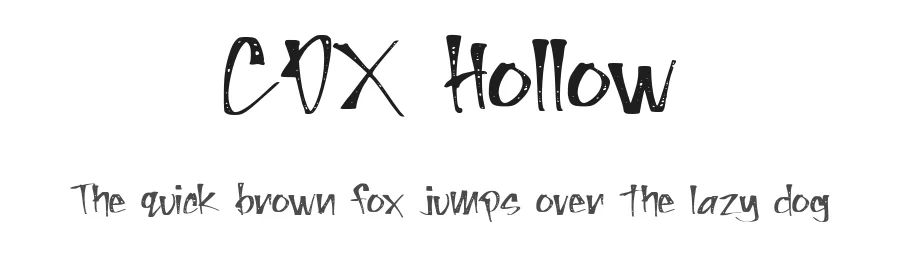 CDX Hollow by Codecy — Script Handwritten Font