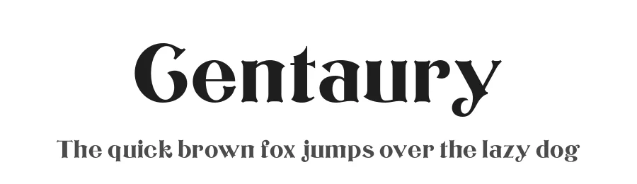 Centaury by Justine Gagnaire — Serif Font