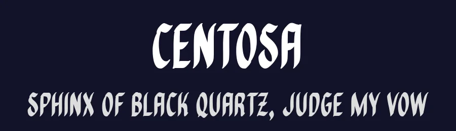 Centosa by Christian Dela Cruz — Script Handwritten Font — thumbnail 2