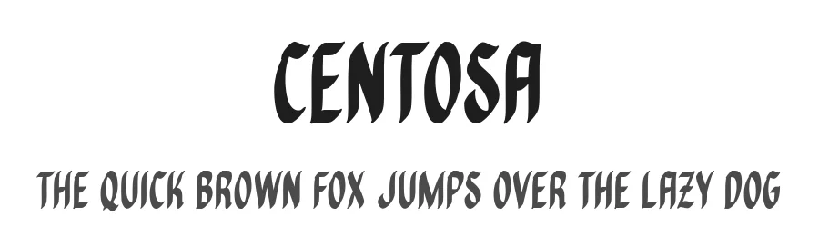 Centosa by Christian Dela Cruz — Script Handwritten Font