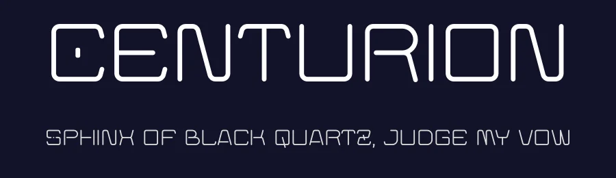 Centurion by Sahirul Puguh — Display Font — thumbnail 2