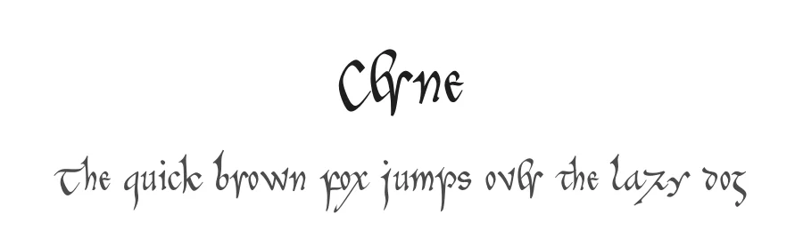 Cerne by Peter S. Baker — Script Handwritten Font