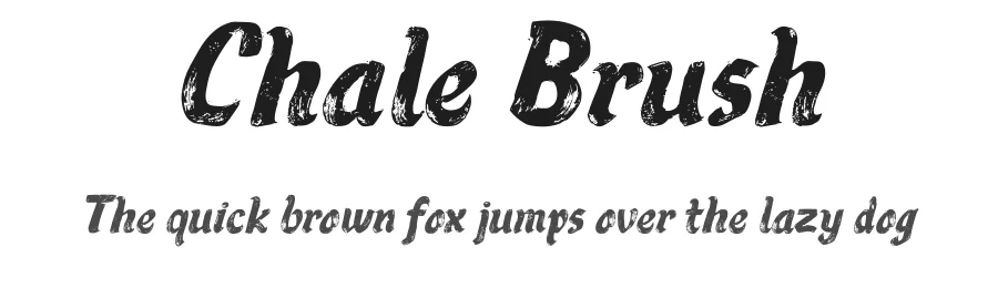 Chale Brush by Raul Plancarte — Script Handwritten Font