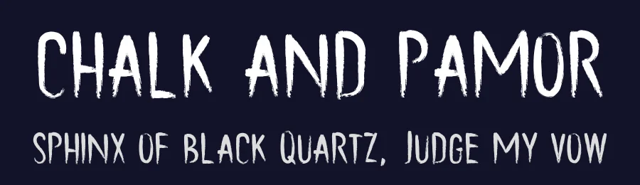 Chalk and Pamor by Kadek Adi Mahardika — Script Handwritten Font — thumbnail 2