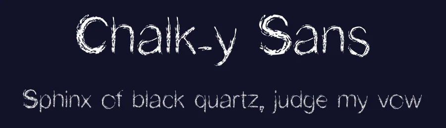 Chalk-y Sans by Stefancu Gabriel — Script Handwritten Font — thumbnail 2
