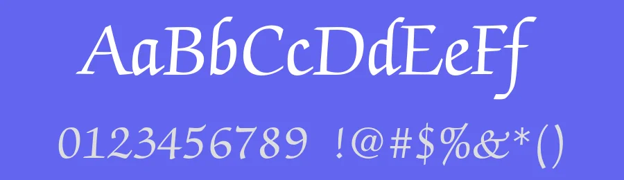 Chancery Type — Script Handwritten Font — thumbnail 3