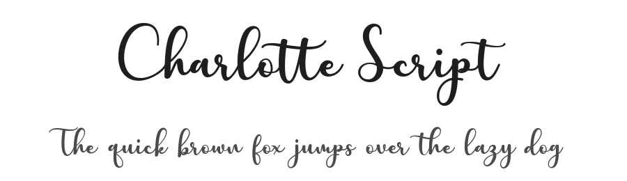 Charlotte Script by Uloel Design — Script Handwritten Font