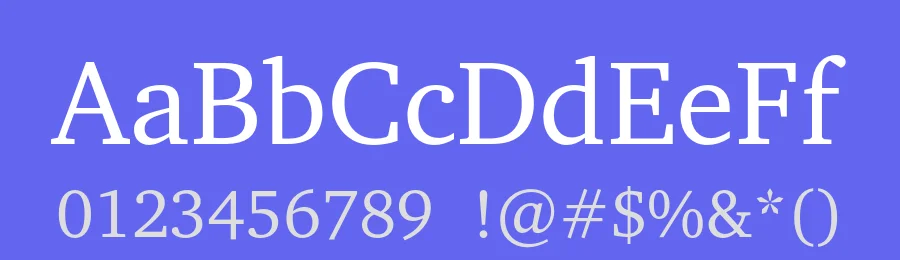 Charter by Bitstream Inc., Cambridge, MA — Serif Font — thumbnail 3