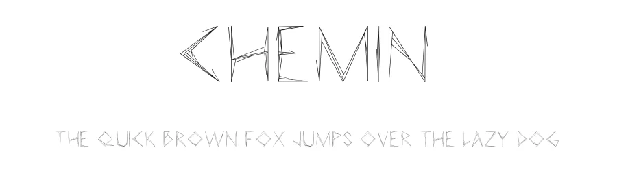 Chemin by Rajesh Rajput — Script Handwritten Font