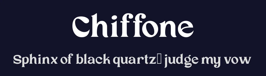 Chiffone — Script Handwritten Font — thumbnail 2