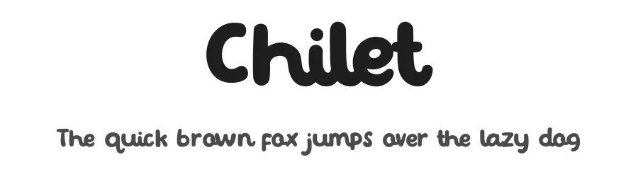 Chilet by Khurasan — Script Handwritten Font