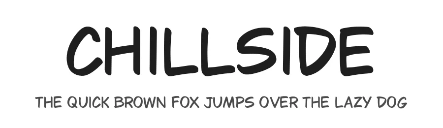 Chillside by Koroletov, Abay Emes β Script Handwritten Font