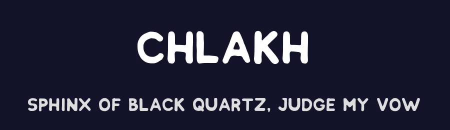Chlakh — Script Handwritten Font — thumbnail 2