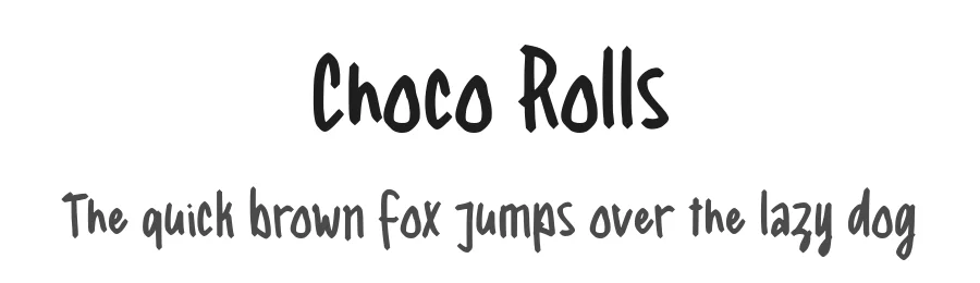 Choco Rolls