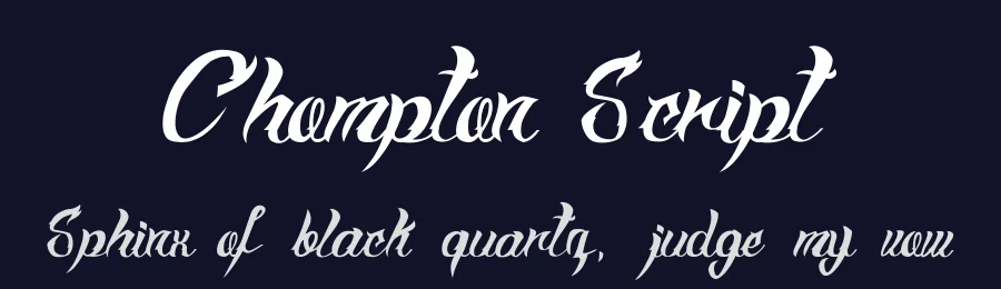 Chompton Script by Demsey Satya Nagara — Script Handwritten Font — thumbnail 2