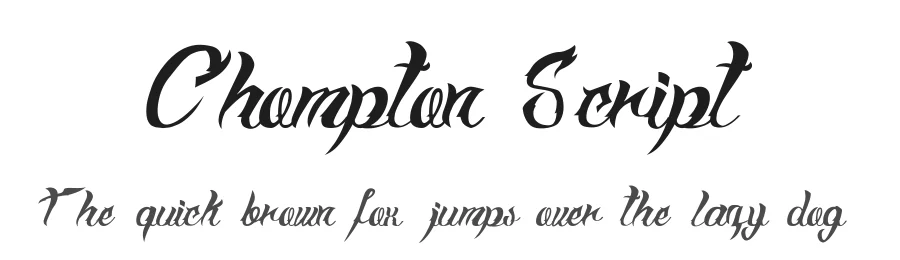 Chompton Script by Demsey Satya Nagara — Script Handwritten Font