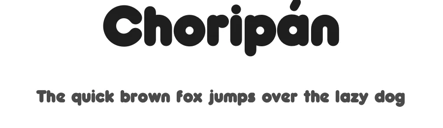 Choripán by Rafael Nascimento - after Bob Newman (Letraset) — Sans Serif Font