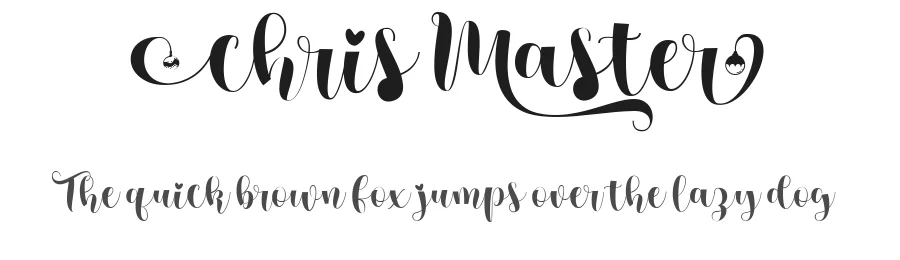 Chris Master by Gilar Studio — Script Handwritten Font
