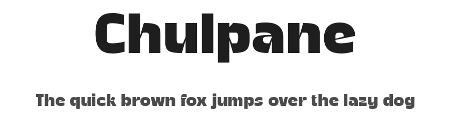 Chulpane by Craft Supply Co — Sans Serif Font