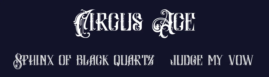 Circus Ace by Pandeka Studio — Display Font — thumbnail 2