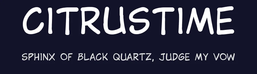 Citrustime — Script Handwritten Font — thumbnail 2