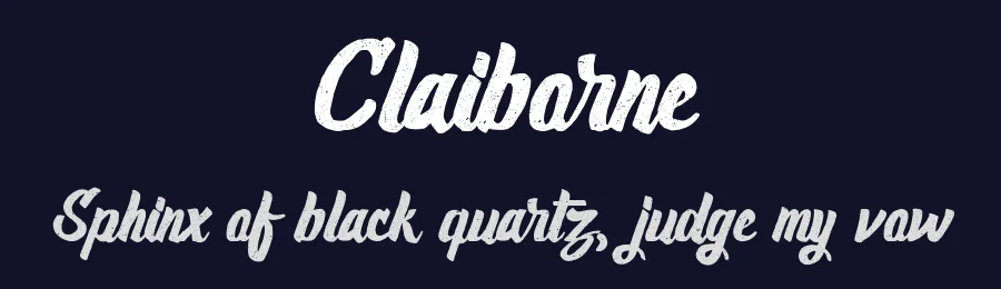 Claiborne by Suandana I Pande Made — Script Handwritten Font — thumbnail 2