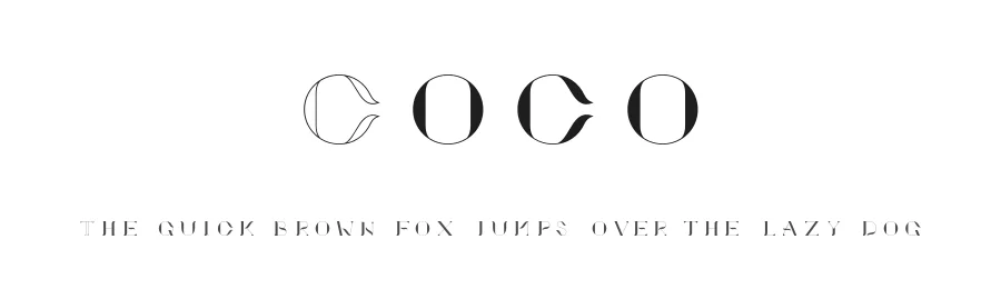 Coco by Liah Moss — Sans Serif Font