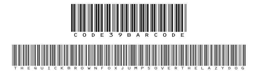 Code 39 Barcode