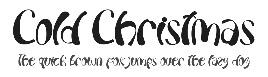 Cold Christmas by Selvia Design 2022 (Selvia Cahya Kusuma Devi) — Script Handwritten Font