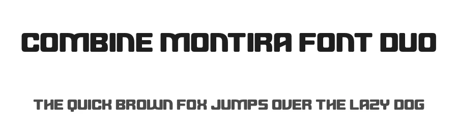 Combine Montira Font Duo by Lettersweet — Script Handwritten Font