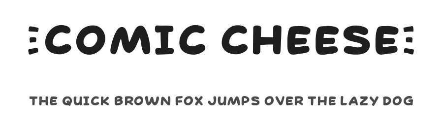 Comic Cheese by Khurasan — Script Handwritten Font