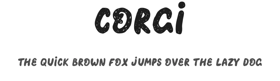 Corgi by Irina Balashova — Script Handwritten Font