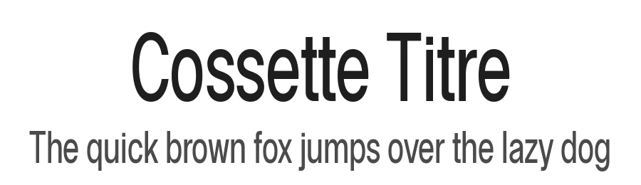 Cossette Titre