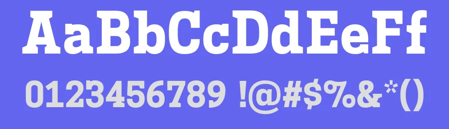 Coupeur Bold Block — Slab Serif Font — thumbnail 3