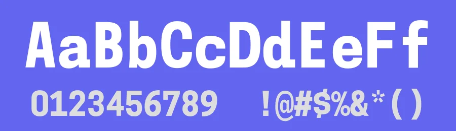 Coupeur Mono by Martin Campillo et Laurie Giraud 2016 — Sans Serif Font — thumbnail 3
